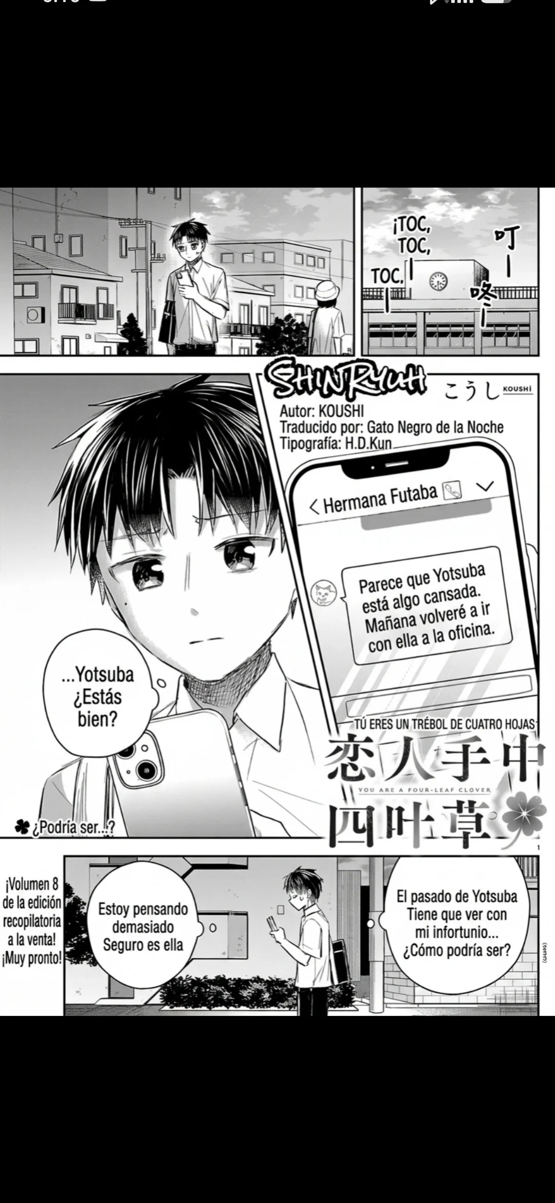 Kimi wa yotsuba no clover Capítulo 78 - página 2