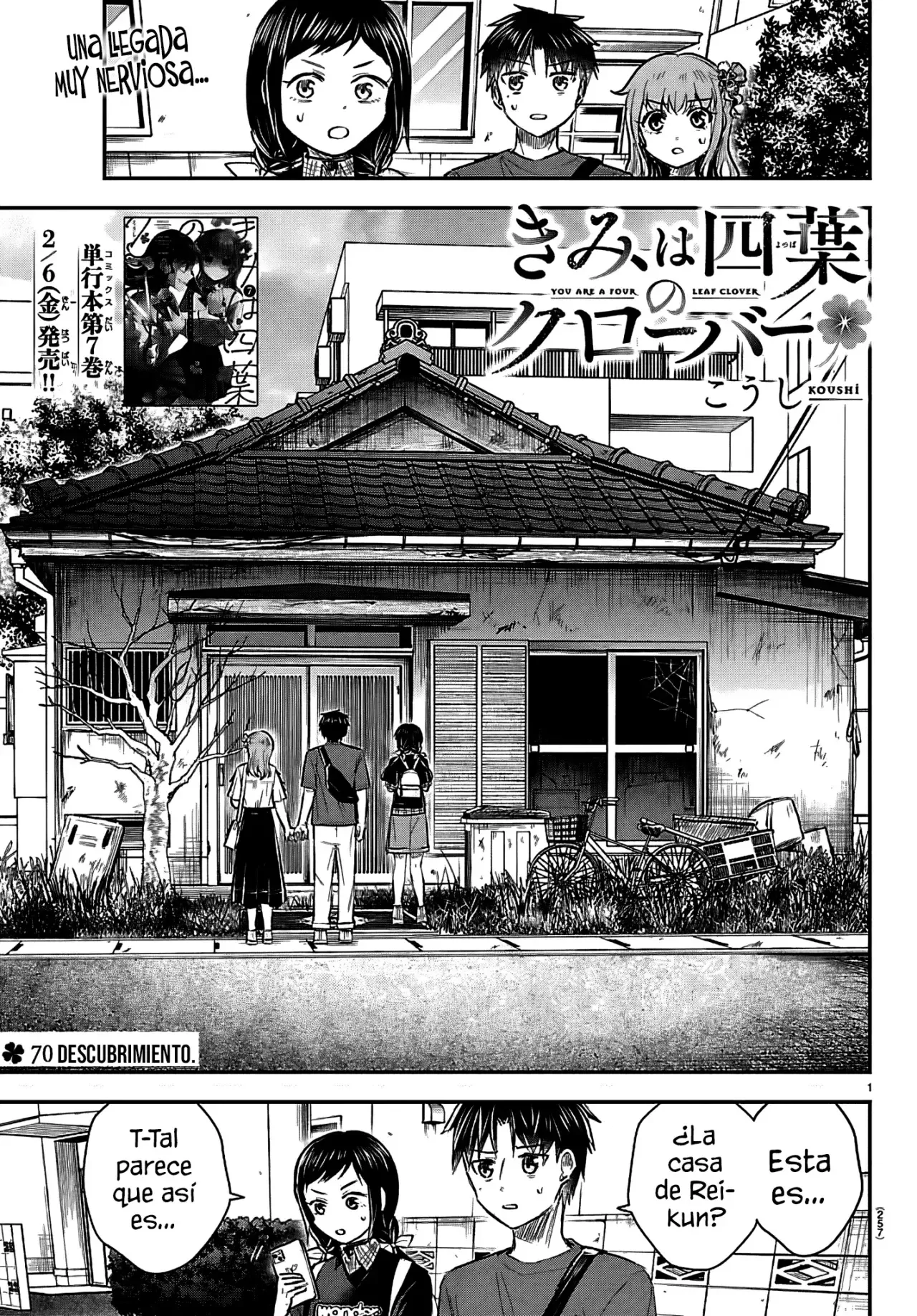 Kimi wa yotsuba no clover Capítulo 70 - página 4