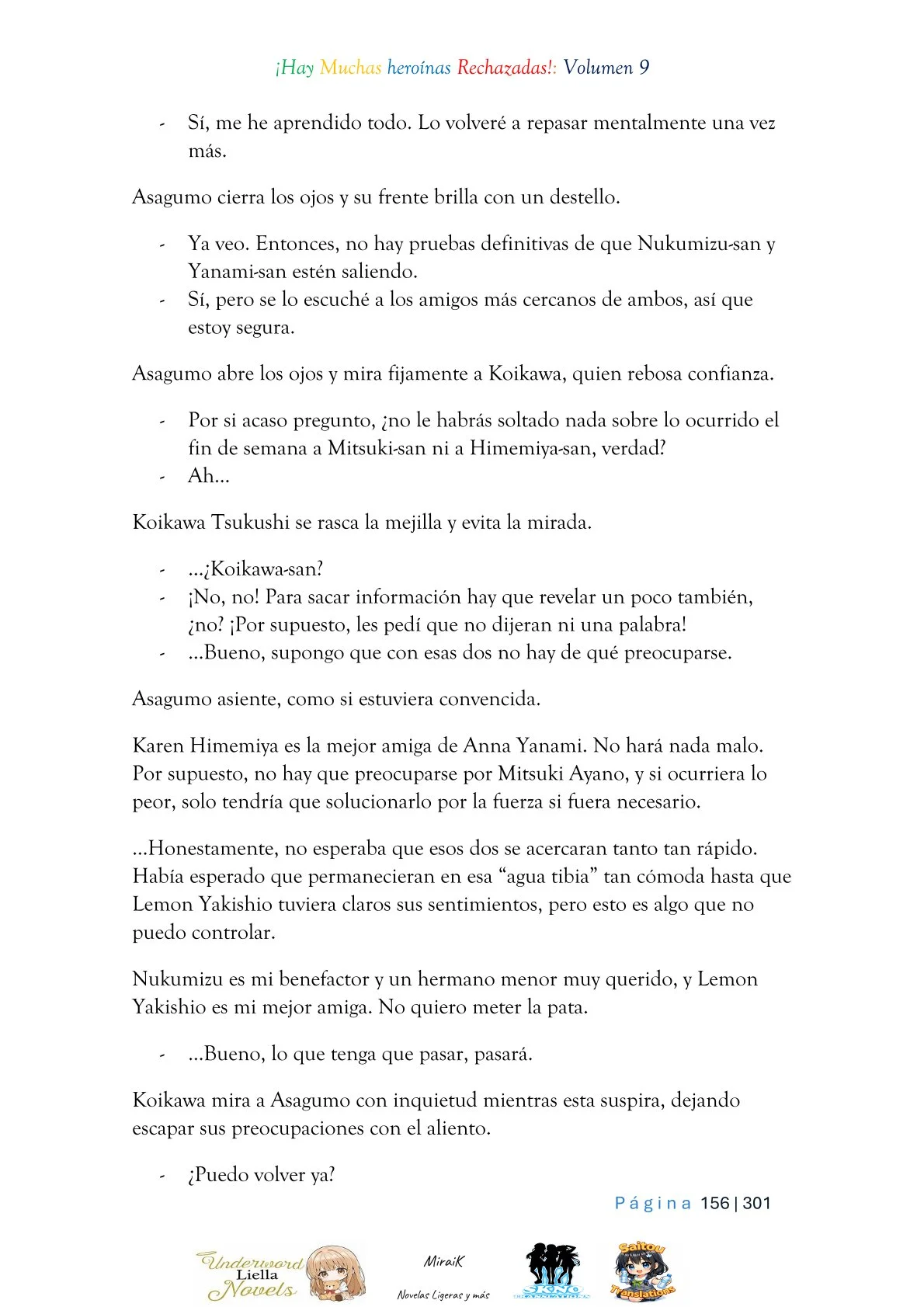 Makeine: Too Many Losing Heroines! Capítulo 9.3 - página 9