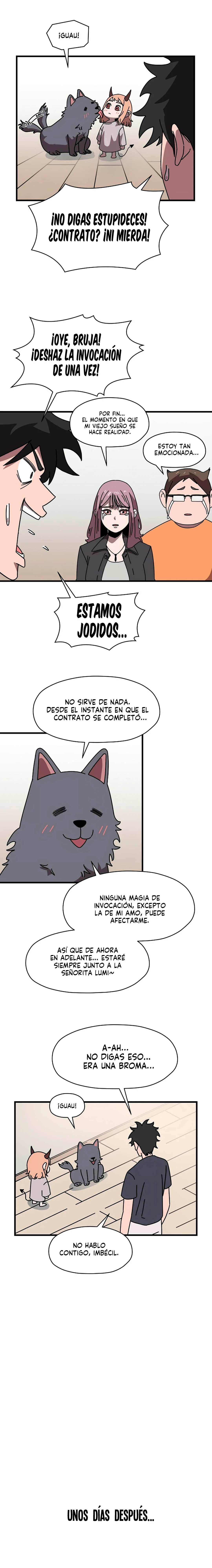 Protegiendo Temporalmente a un Demonio Capítulo 3 - página 20
