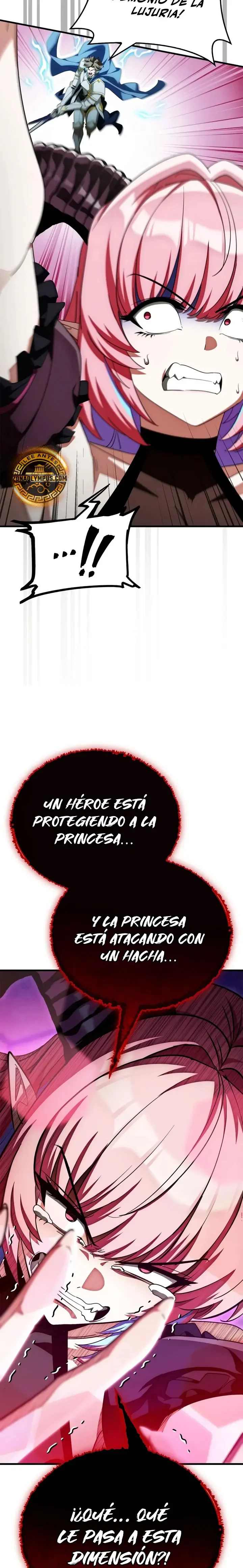 El Rey Demonio Abrumado Por Héroes Capítulo 34 - página 9