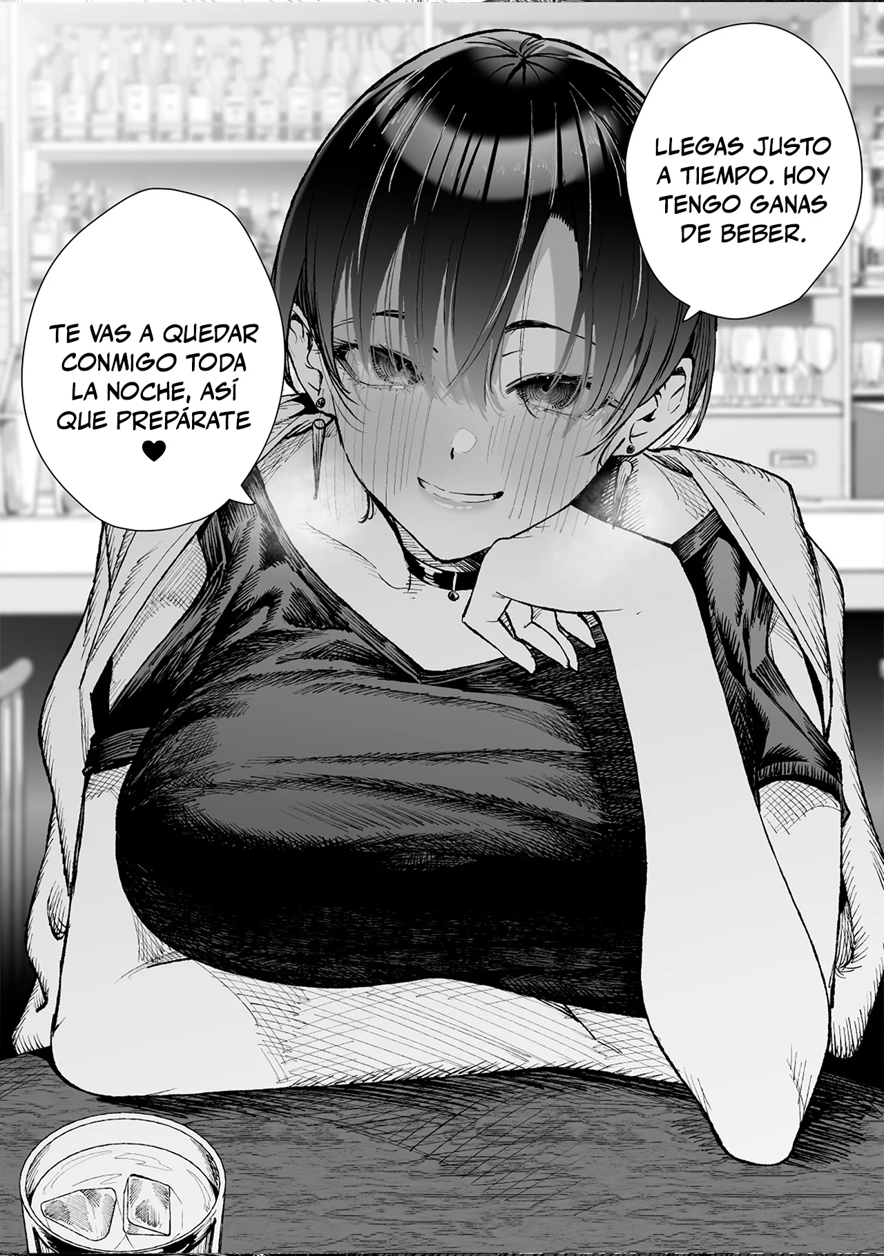 Kao no Yoi Boisshu Onee-san Capítulo 4 - página 1