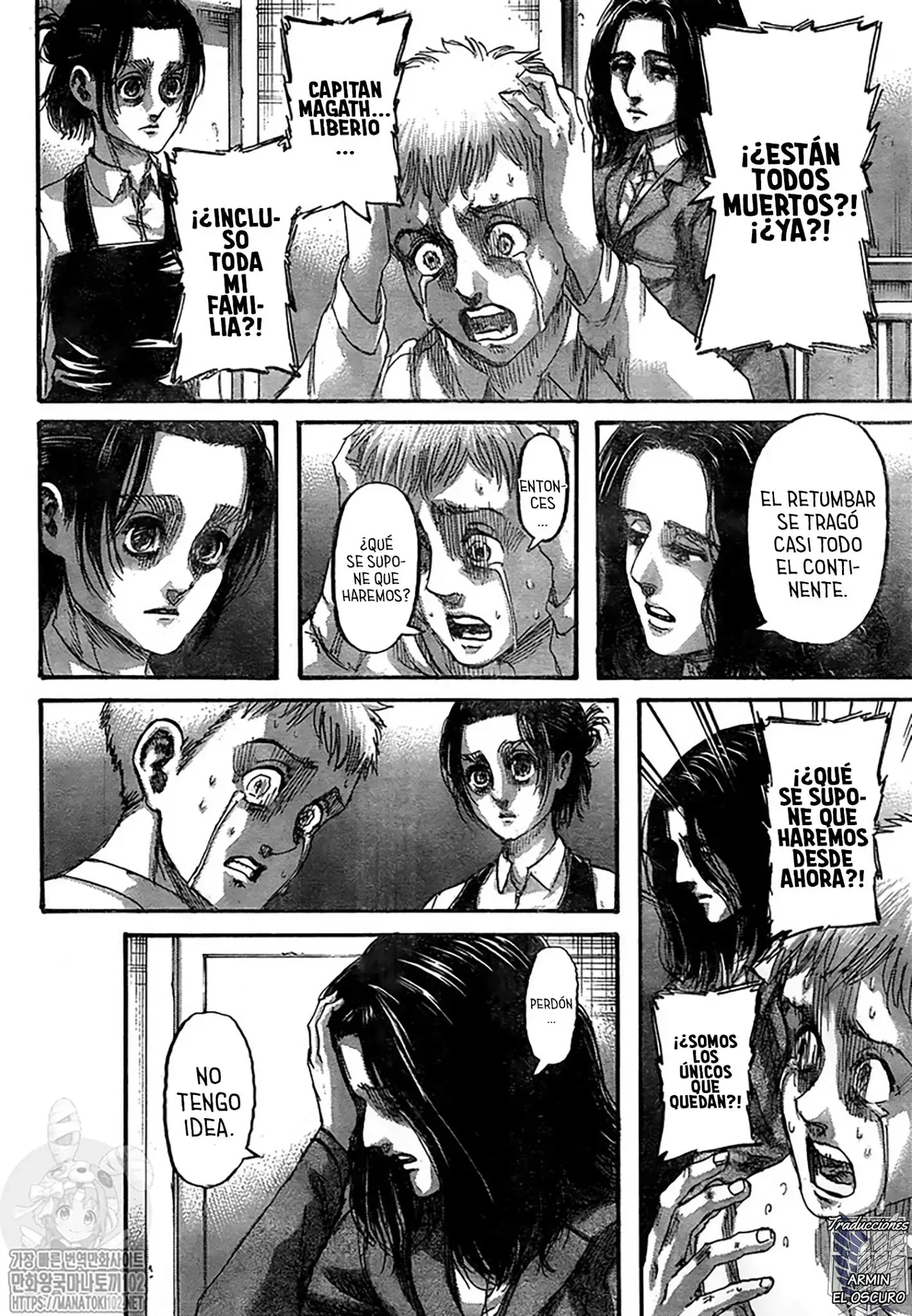Shingeki no Kyojin Capítulo 132 - página 5