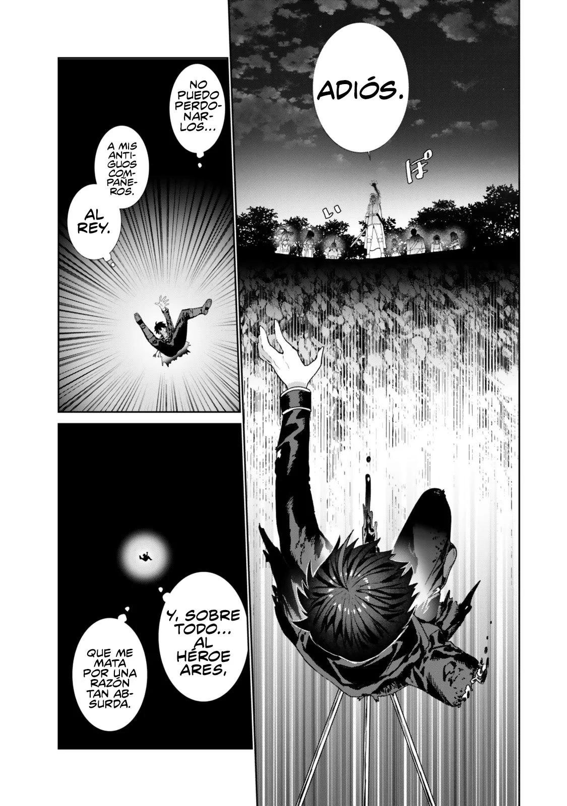 Nakama ni Uragirare Shokei Sareta Shireijutsushi, Undead-ka Shiteita Eiyuu 10000-nin o Sosei Shi Saikyou no Oukoku o Tsukuri Fukushuu o Kaishi Suru~An'ei no Gyokuza ni Eirei wa Tsudou~ Capítulo 1 - página 22