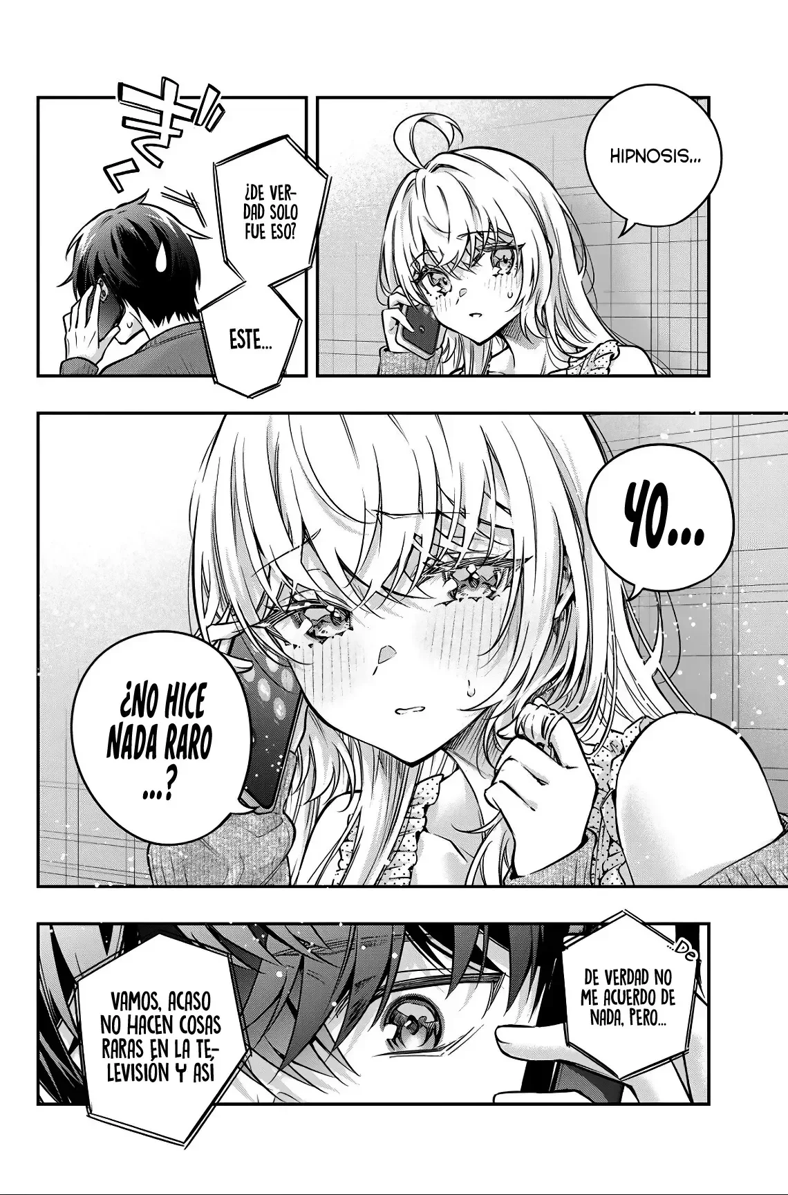 Alya-san, quien se sienta a mi lado, a veces susurra cosas dulces en ruso. Capítulo 82 - página 13