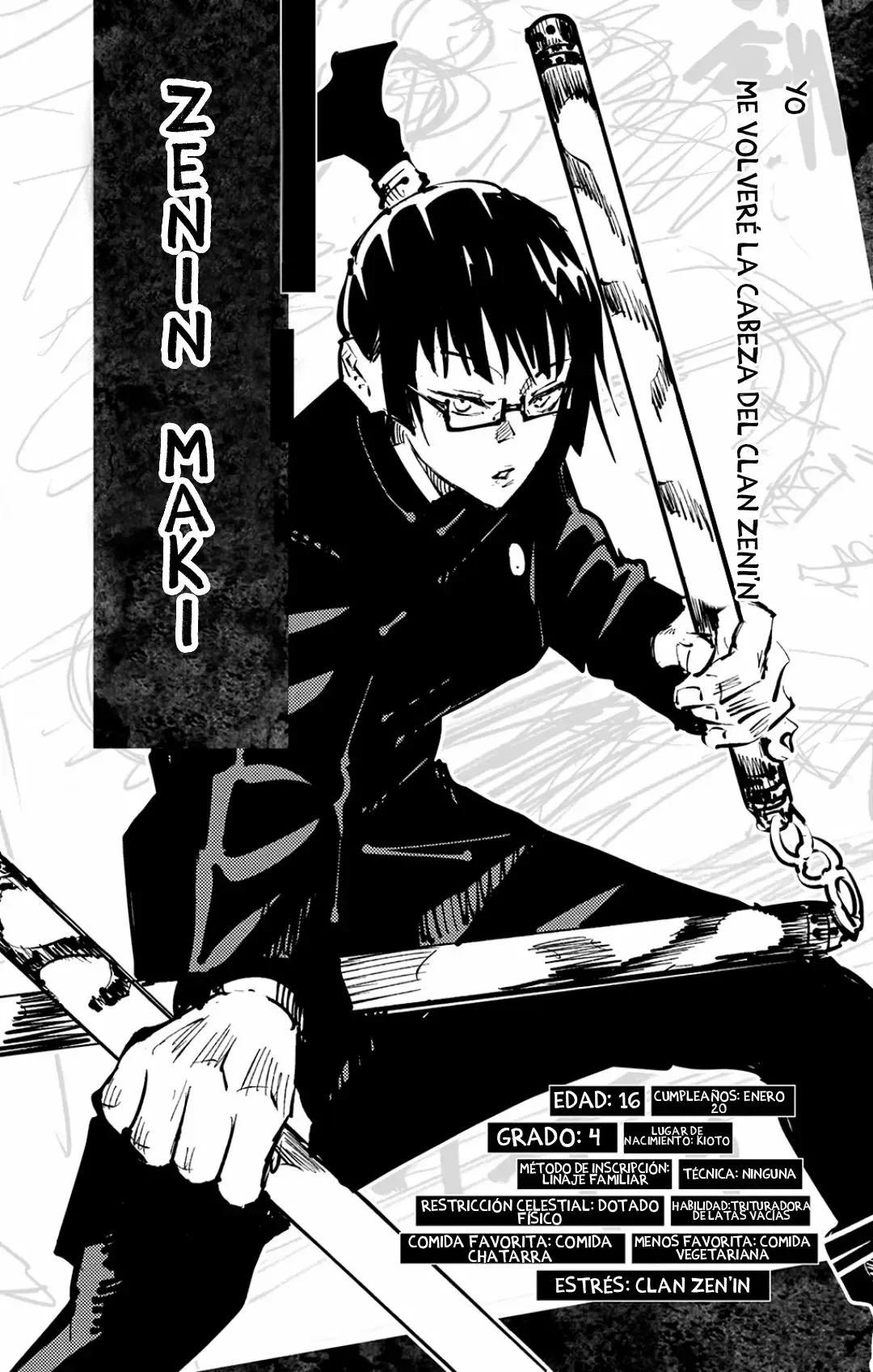 Jujutsu Kaisen: FANBOOK OFICIAL Capítulo 1 - página 23