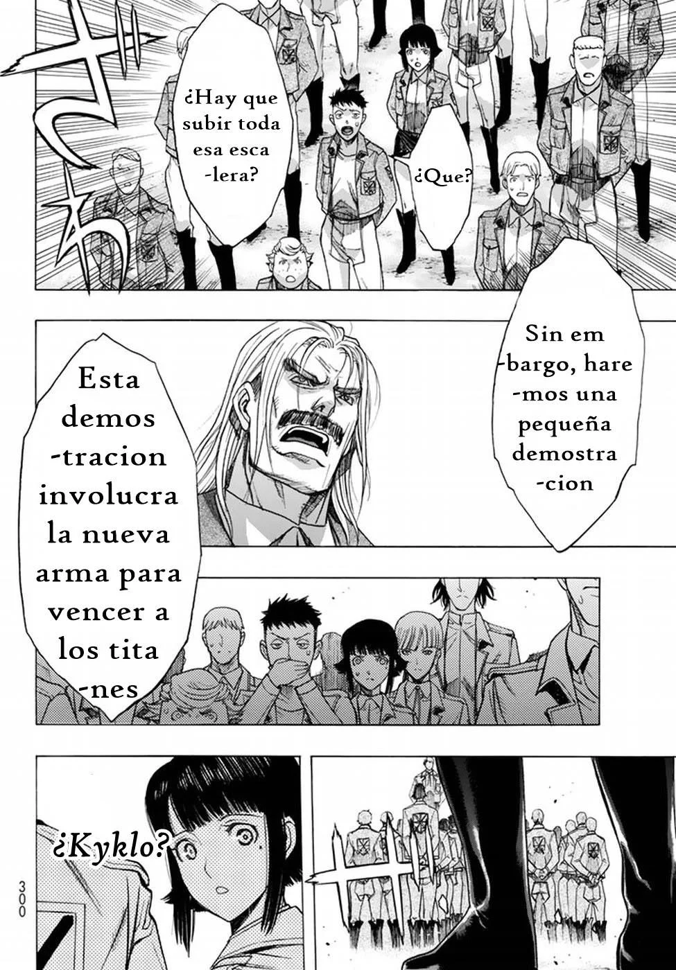Shingeki no Kyojin: Antes de la Caída Capítulo 49 - página 20