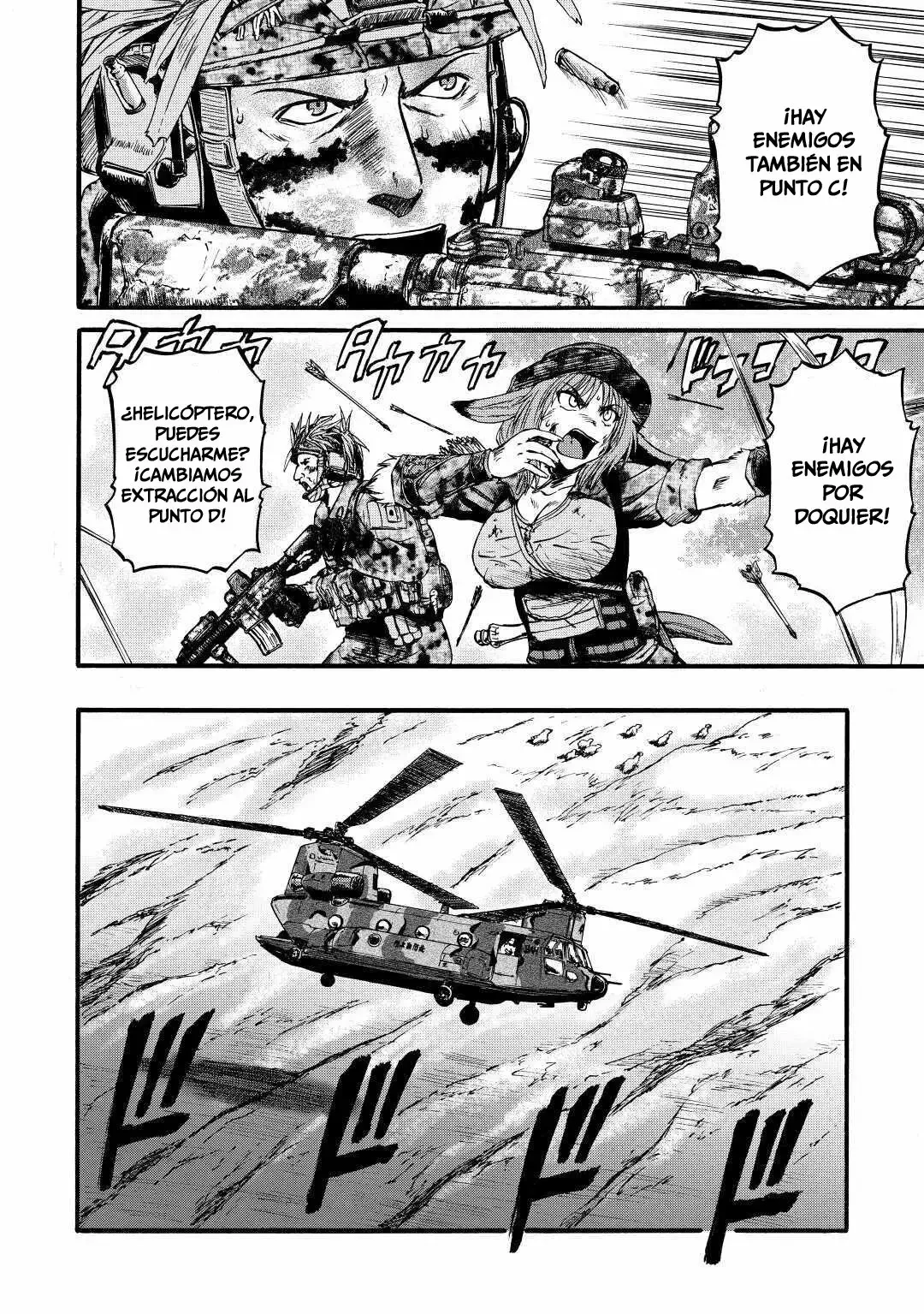 Gate: ¡Así lucharon allí las Fuerzas de Autodefensa de Japón! Capítulo 100 - página 32