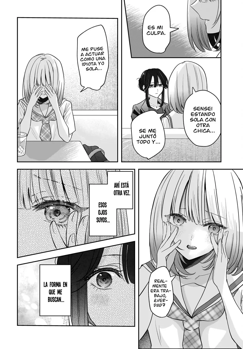 Hitozuma Kyoushi ga Oshiego no Joshikousei ni Dohamari Suru Hanash Capítulo 7 - página 14