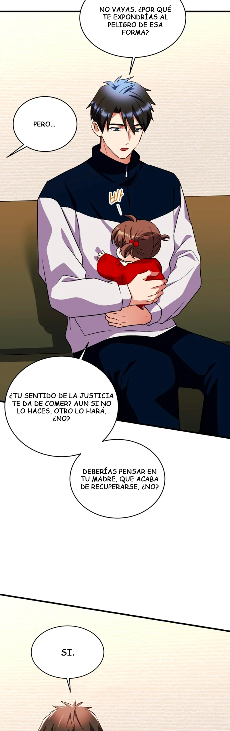 Incluso un ser supremo es papá por primera vez Capítulo 42 - página 45