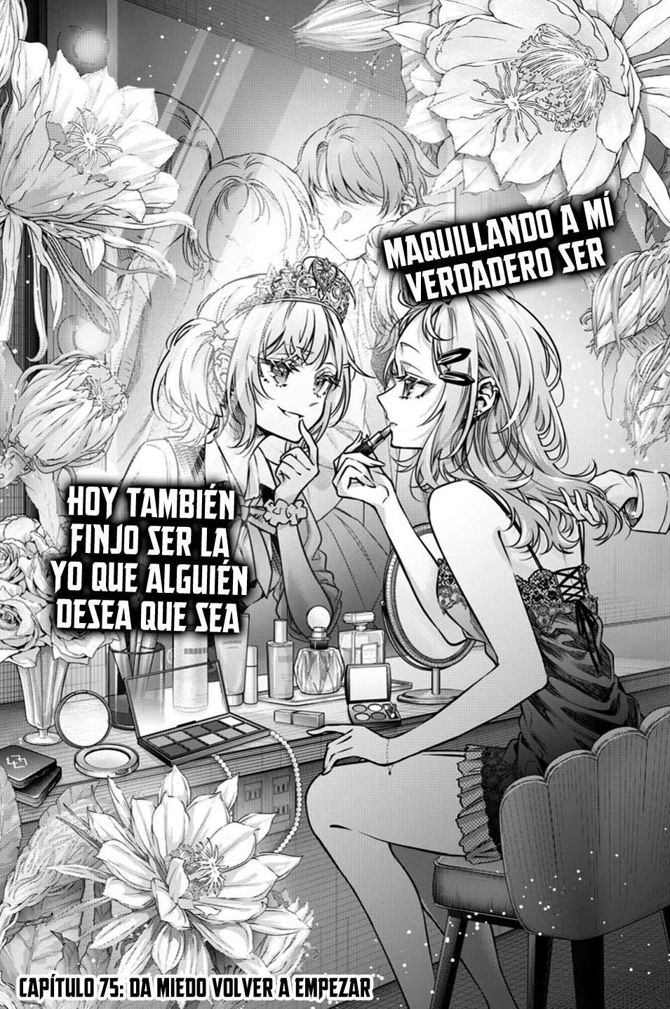 Alya-san, quien se sienta a mi lado, a veces susurra cosas dulces en ruso. Capítulo 75 - página 6