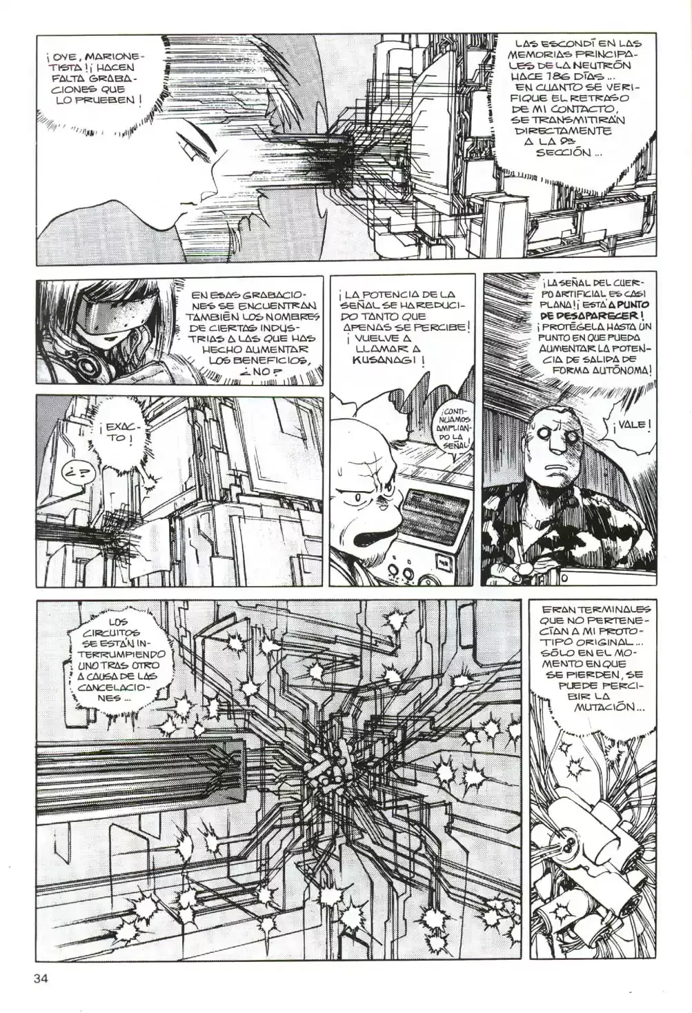 Koukaku Kidoutai: The Ghost in the Shell Capítulo 9 - página 36