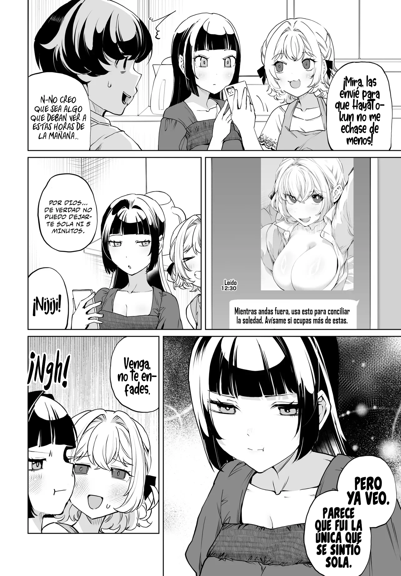 ¿Que pasaria si decido ayudar a dos hermanas que odian a los hombres? Capítulo 32 - página 14