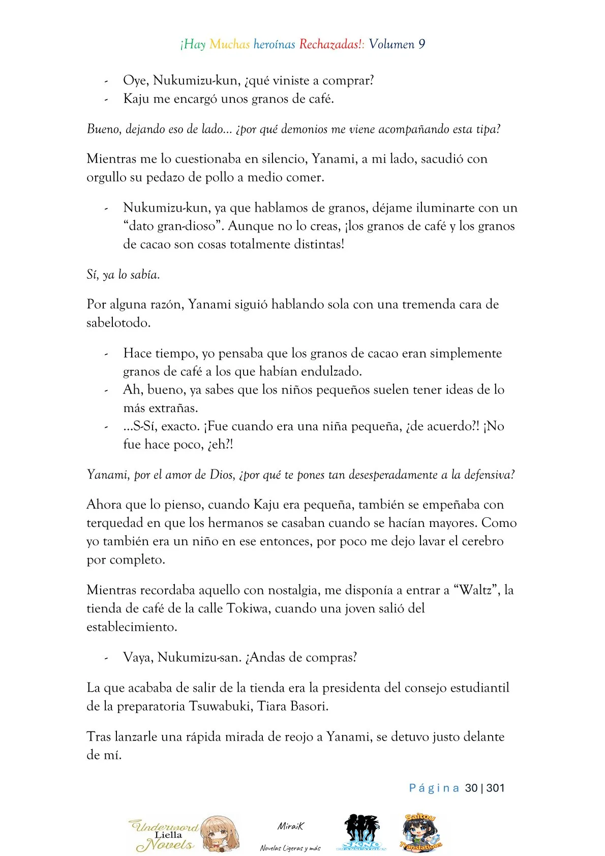 Makeine: Too Many Losing Heroines! Capítulo 9.1 - página 28