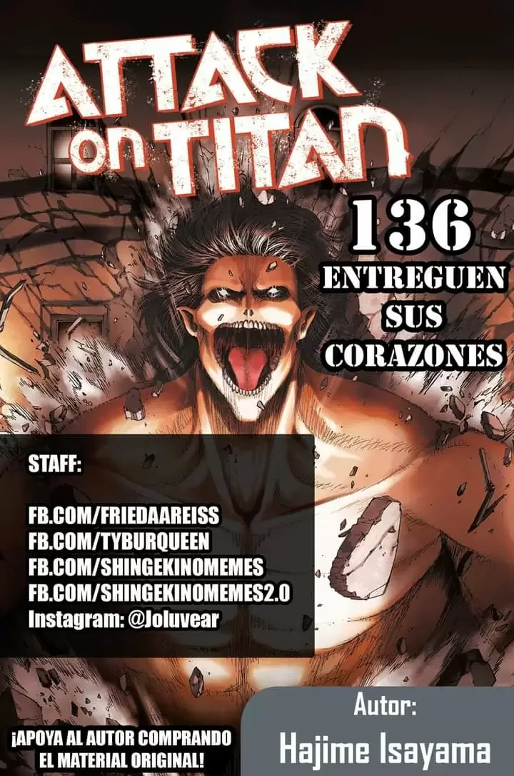 Shingeki no Kyojin Capítulo 136 - página 1