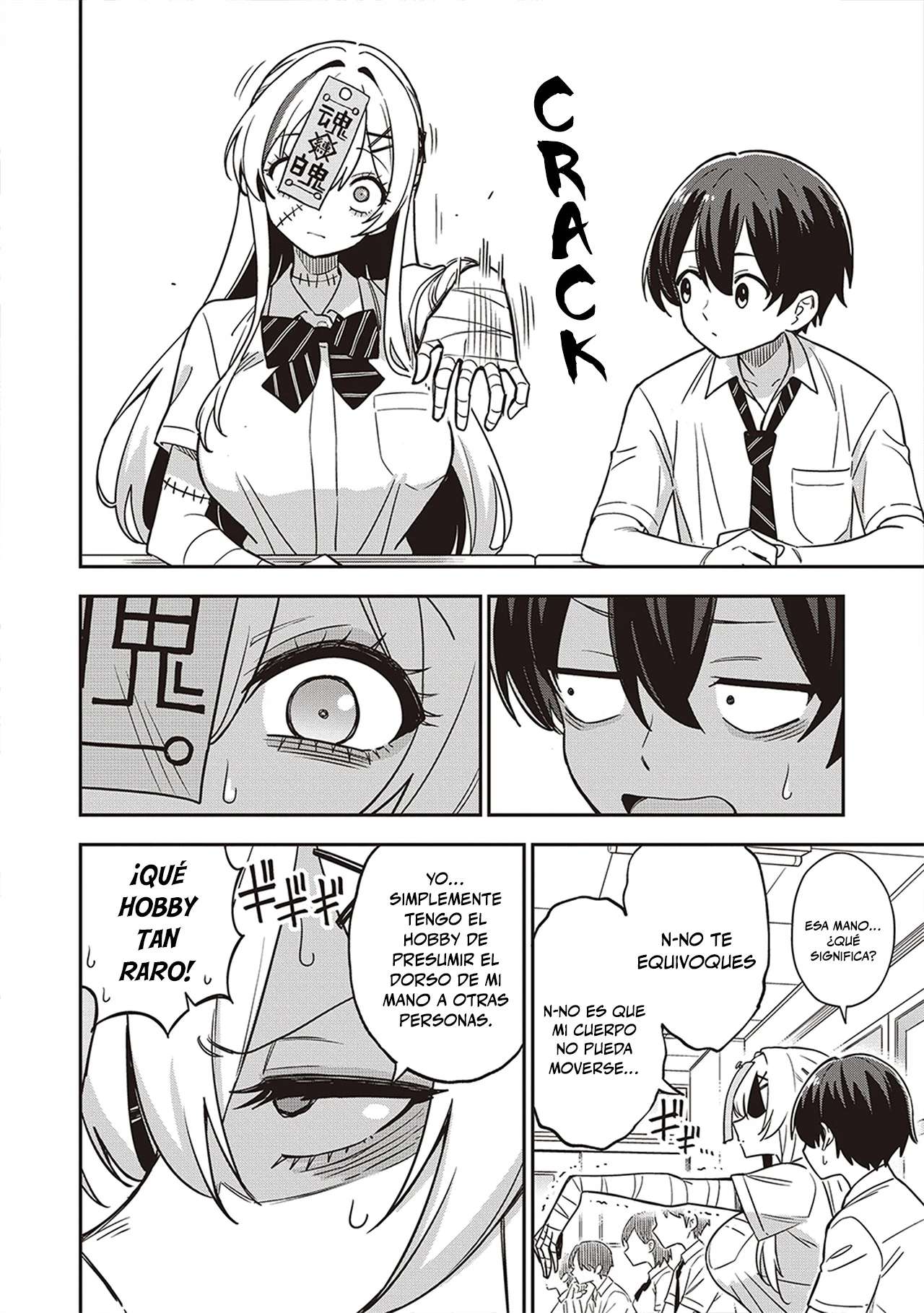 Undead-san no Bukiyou na Seishun Capítulo 1 - página 9