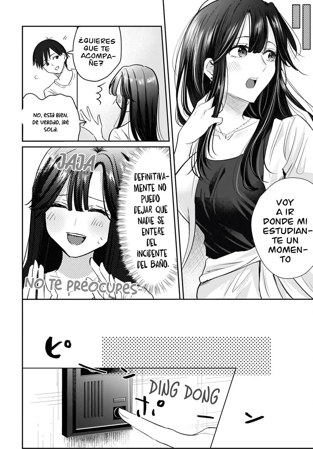 Hitozuma Kyoushi ga Oshiego no Joshikousei ni Dohamari Suru Hanash Capítulo 4 - página 9