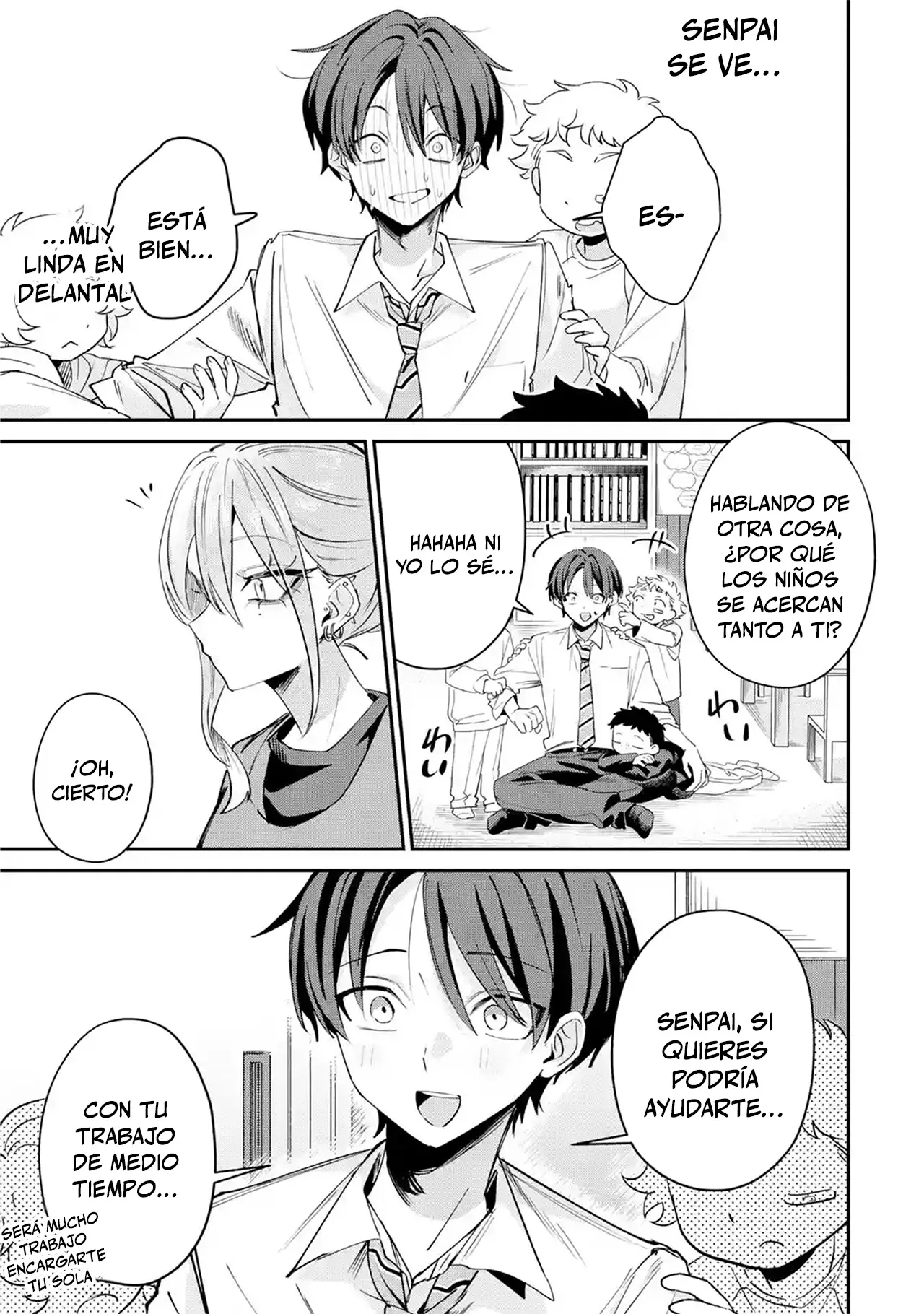 Haimiya-senpai wa Kowakute Kawaii Capítulo 28 - página 15