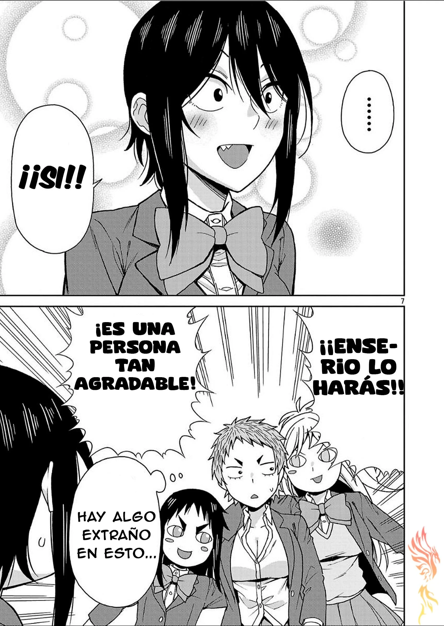 Hitomi-chan es Timida con los Extraños Capítulo 128 - página 8