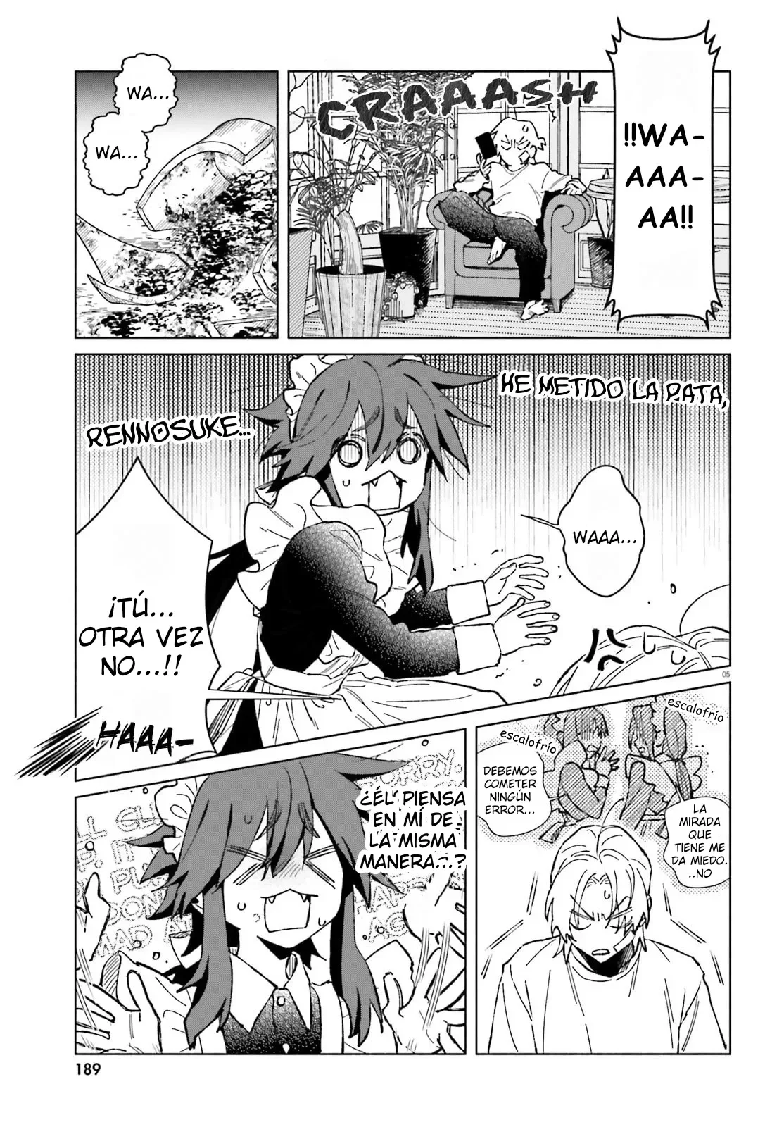 Toudou-kun Chi no Maid Shota Capítulo 6 - página 6