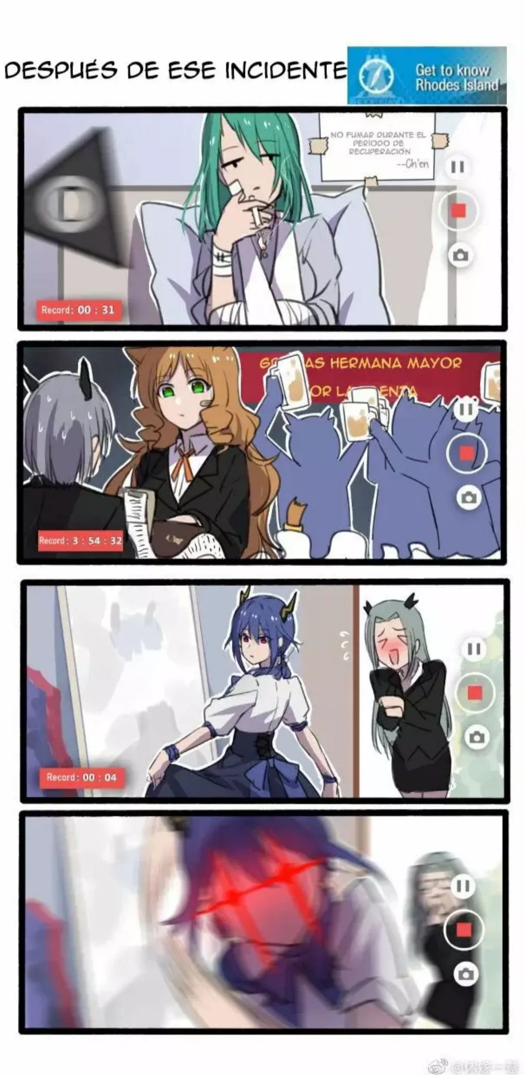 Arknights: Get to know Rhodes Island (Doujinshi) Capítulo 13 - página 1
