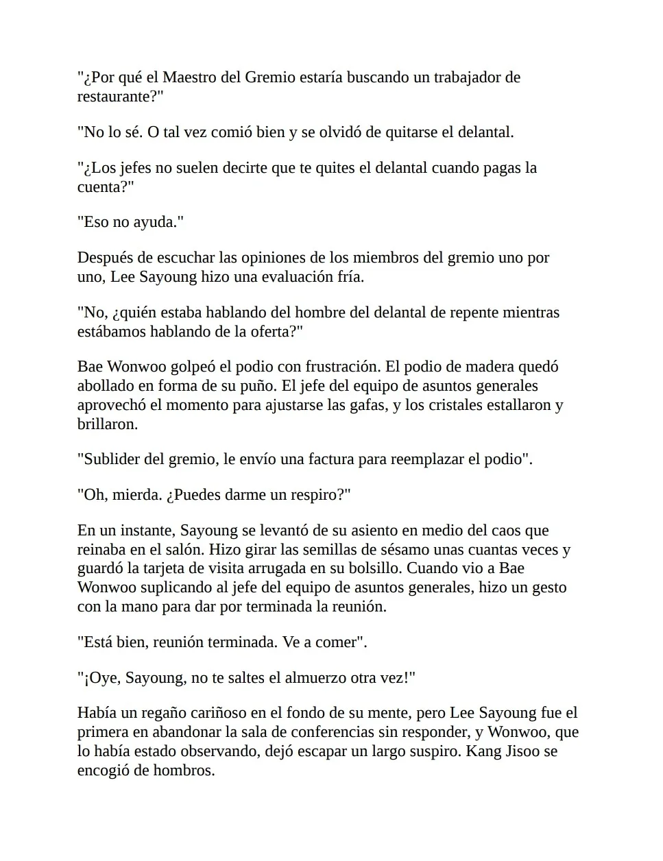 El cazador quiere vivir tranquilamente Capítulo 10 - página 8