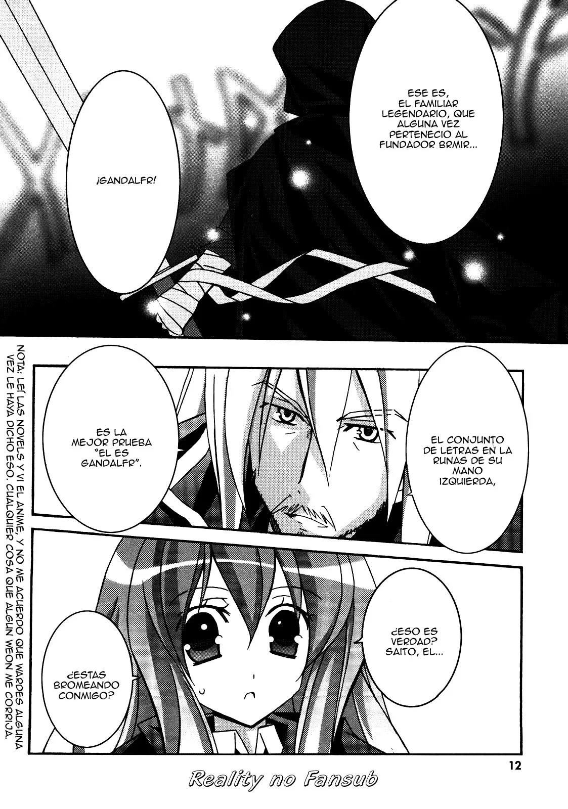 Zero No Tsukaima Capítulo 17 - página 11