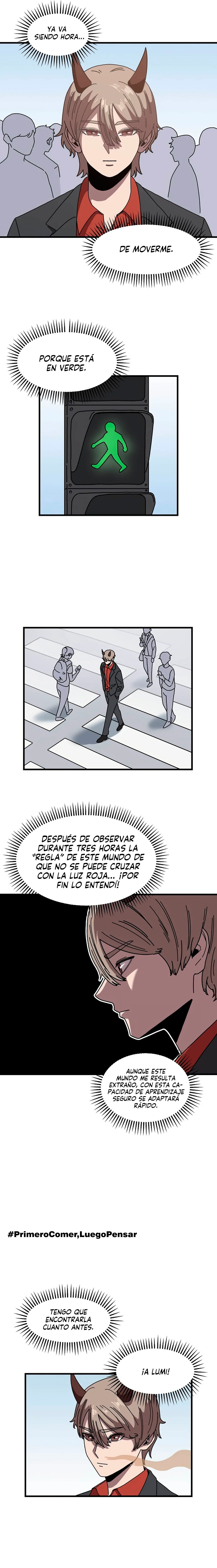 Protegiendo Temporalmente a un Demonio Capítulo 4 - página 11