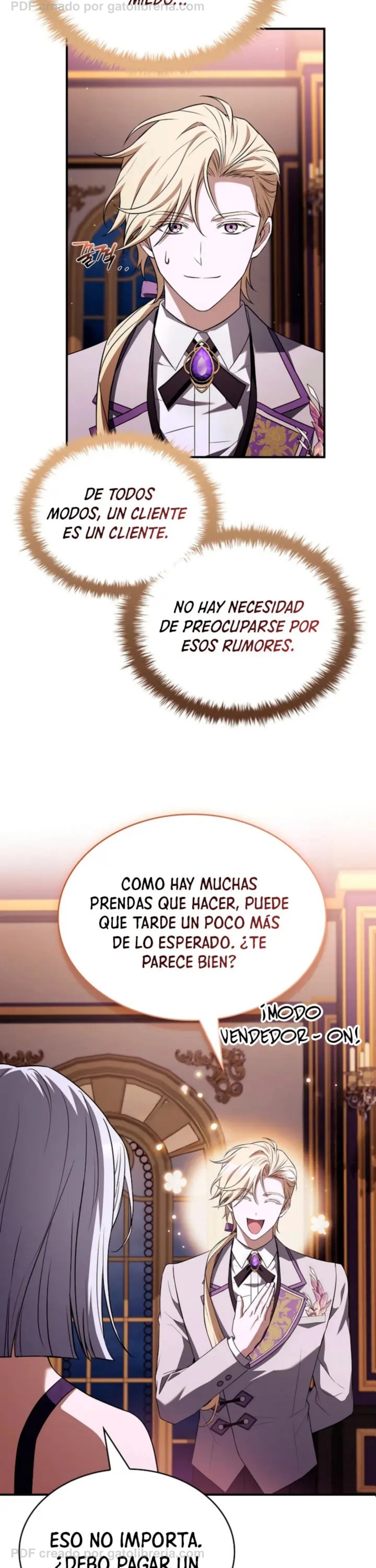 No me interesa ser el sucesor; mejor me dedicaré a sanar. Capítulo 19 - página 33