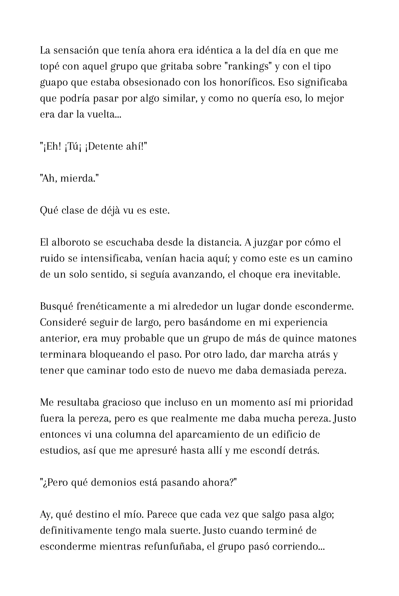 Cómo escapar de la seducción del número 2 Capítulo 3 - página 8