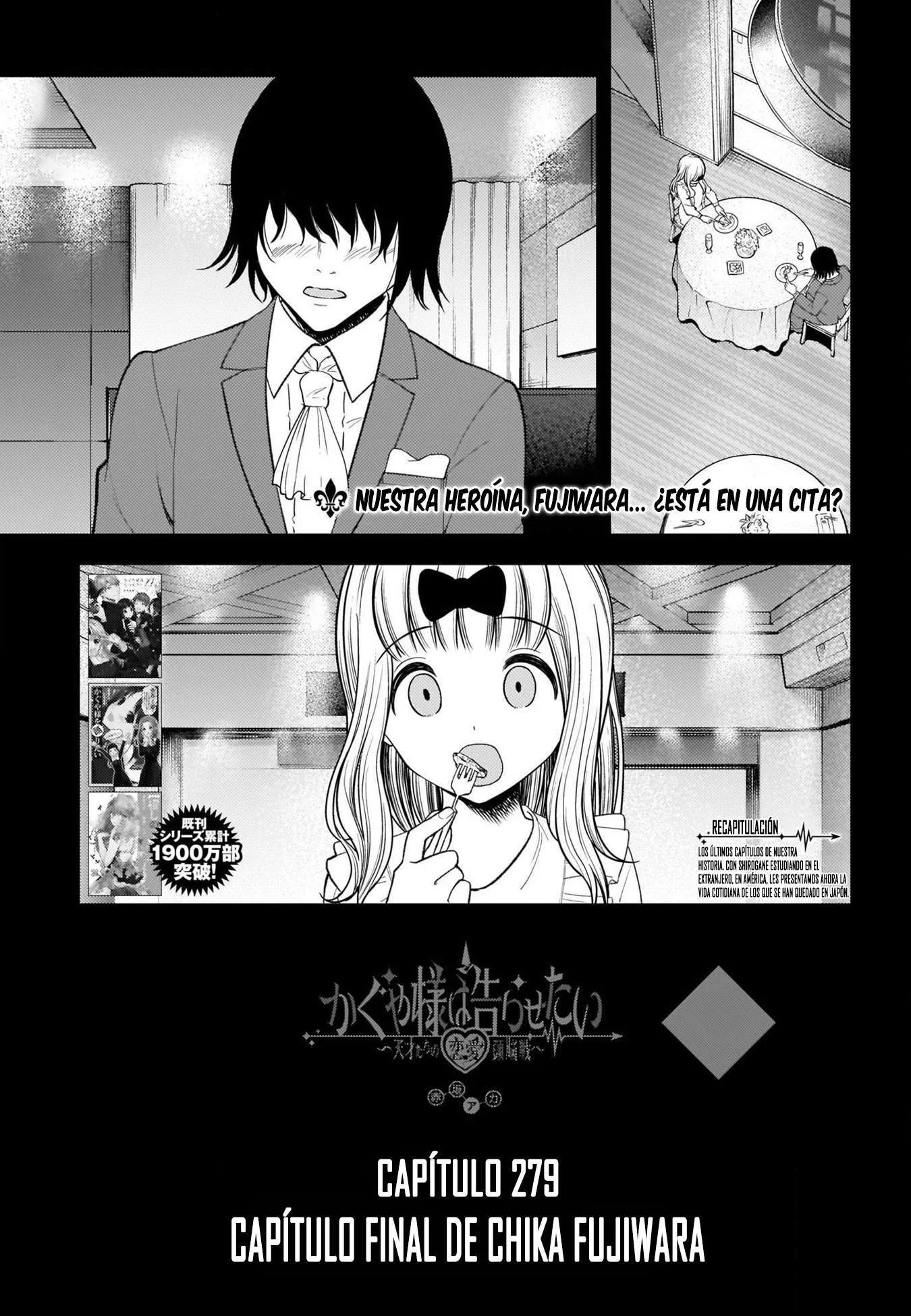 Kaguya-sama: Love Is War Capítulo 279 - página 1
