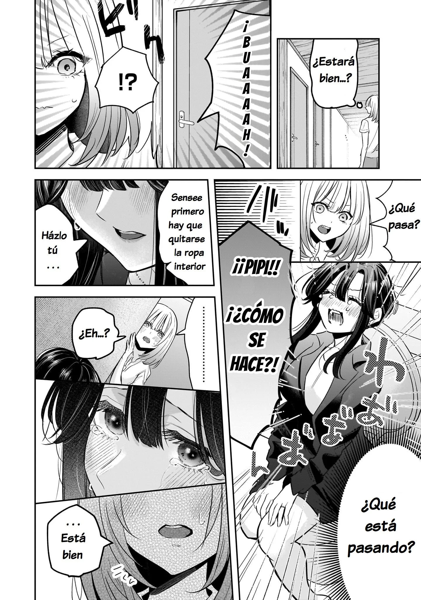 Hitozuma Kyoushi ga Oshiego no Joshikousei ni Dohamari Suru Hanash Capítulo 8.1 - página 10