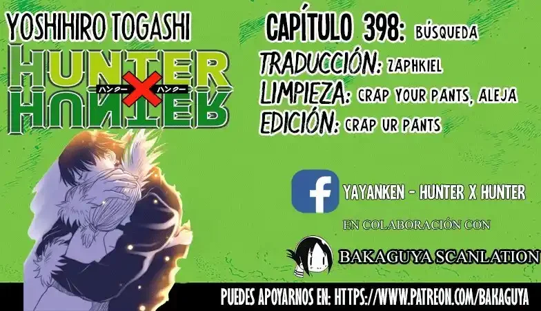 Cazador X Capítulo 398 - página 1