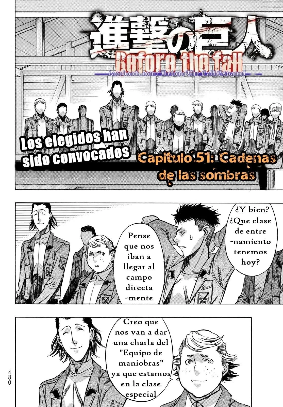 Shingeki no Kyojin: Antes de la Caída Capítulo 51 - página 2