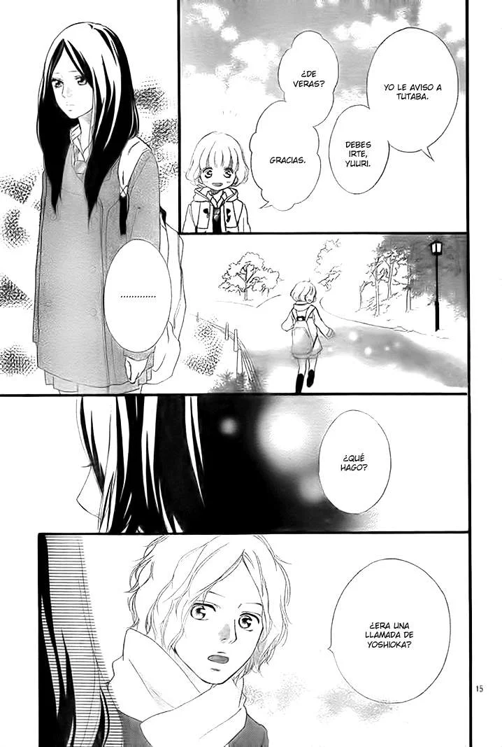 Ao Haru Ride Capítulo 41 - página 17