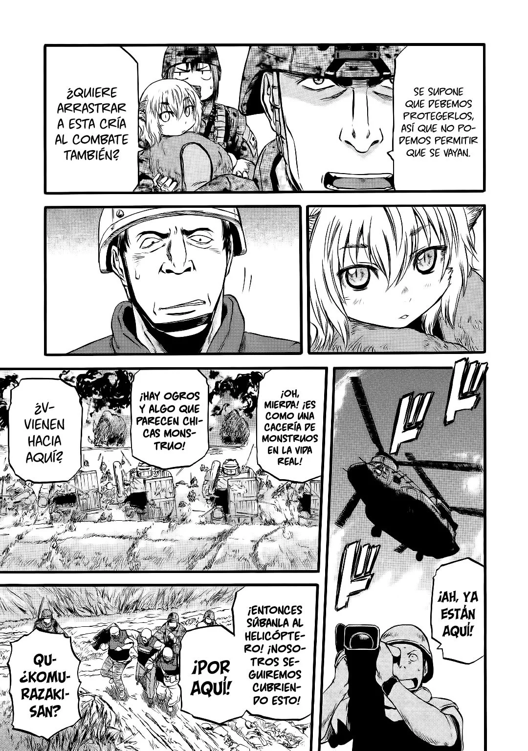 Gate: ¡Así lucharon allí las Fuerzas de Autodefensa de Japón! Capítulo 87 - página 24