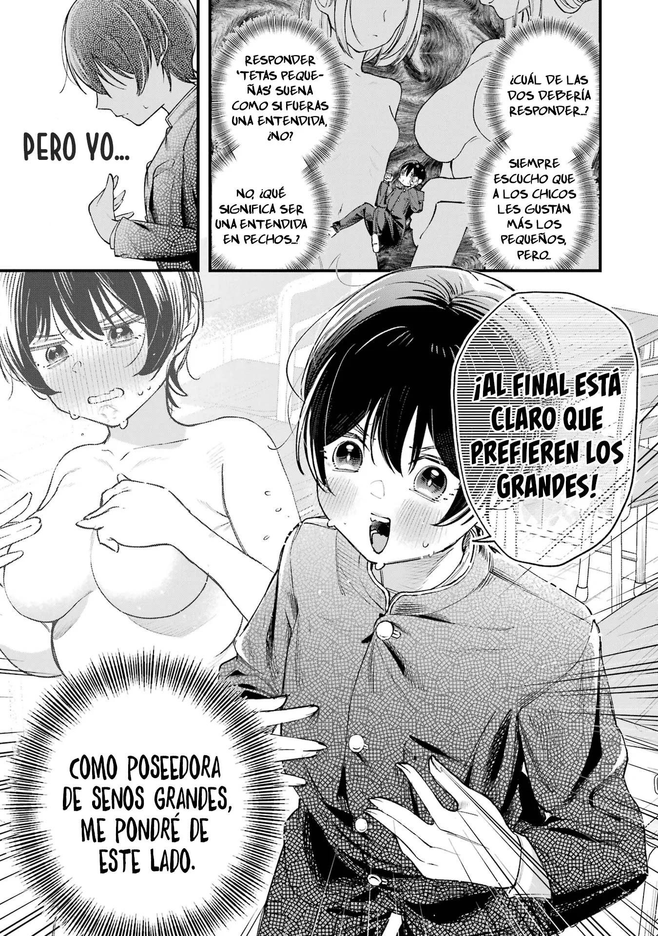 La historia de una chica tomboy que habla obscenamente en una escuela de varones Capítulo 2 - página 8