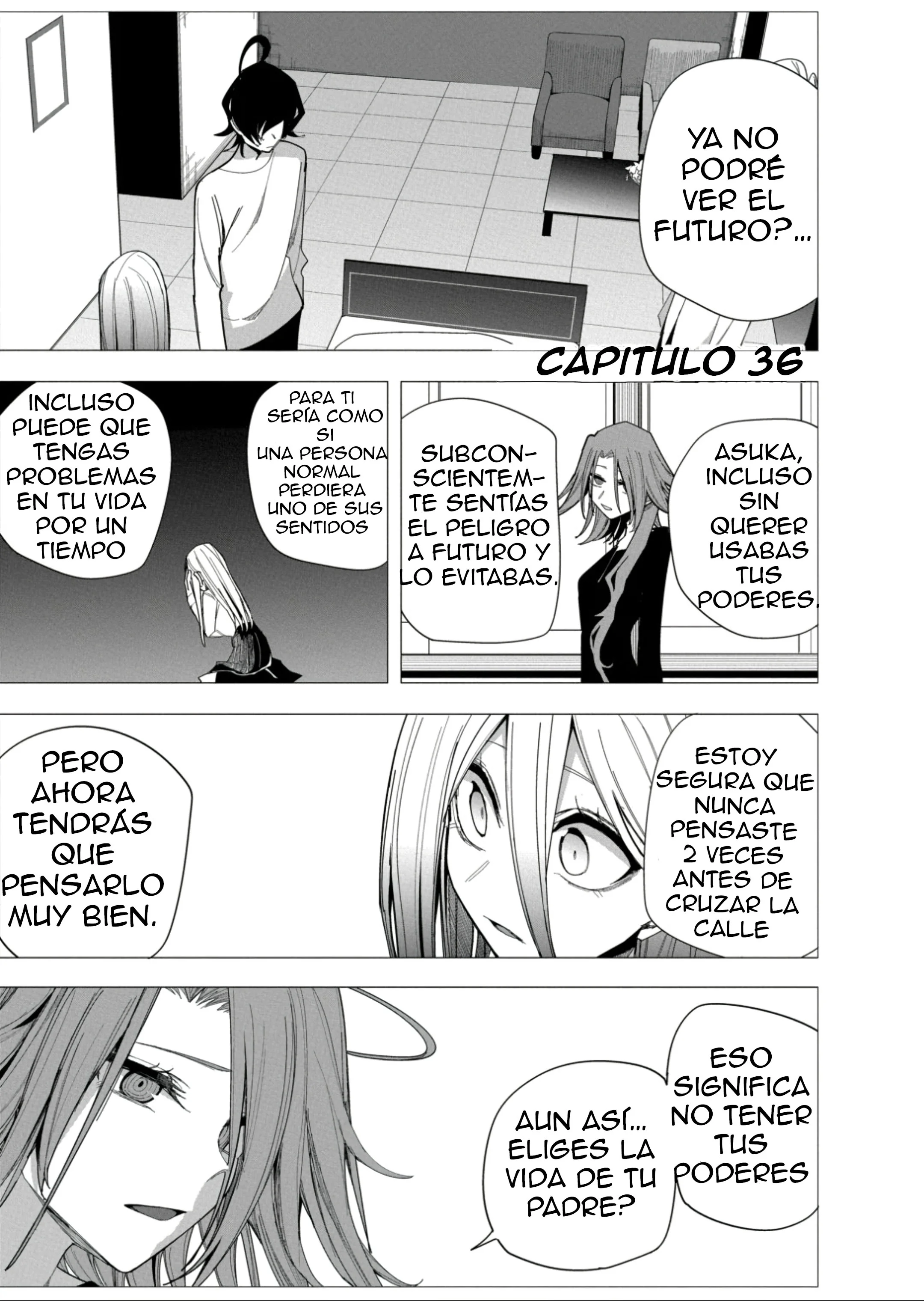 Mizuki-senpai Es Una Adivinadora De Amor Capítulo 36 - página 1