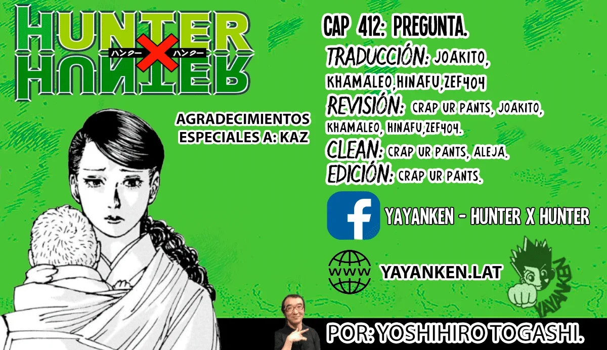 Cazador X Capítulo 412 - página 1