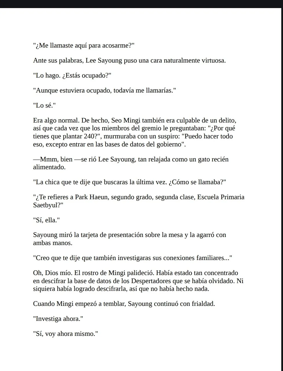 El cazador quiere vivir tranquilamente Capítulo 12 - página 4