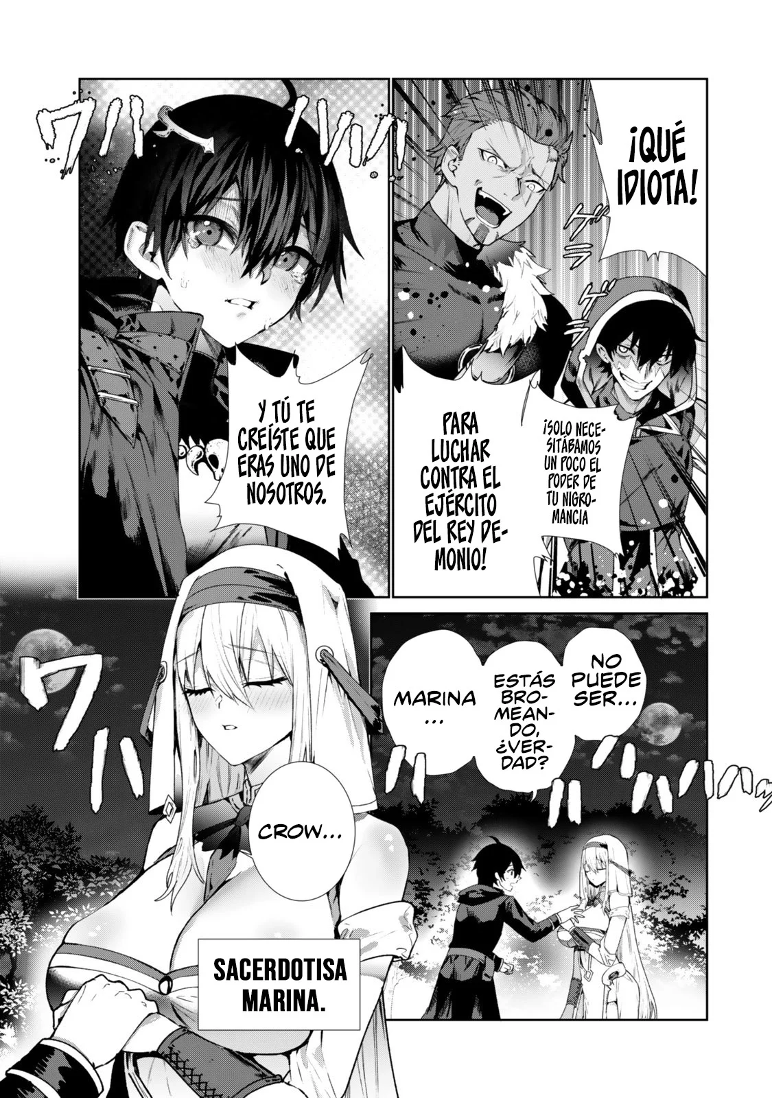 Nakama ni Uragirare Shokei Sareta Shireijutsushi, Undead-ka Shiteita Eiyuu 10000-nin o Sosei Shi Saikyou no Oukoku o Tsukuri Fukushuu o Kaishi Suru~An'ei no Gyokuza ni Eirei wa Tsudou~ Capítulo 1 - página 8