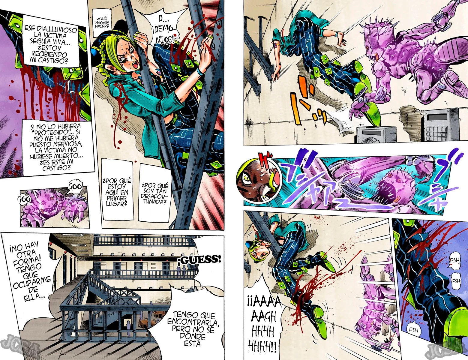 JoJo's Bizarre Adventure - Parte 6: Stone Ocean Capítulo 8 - página 7