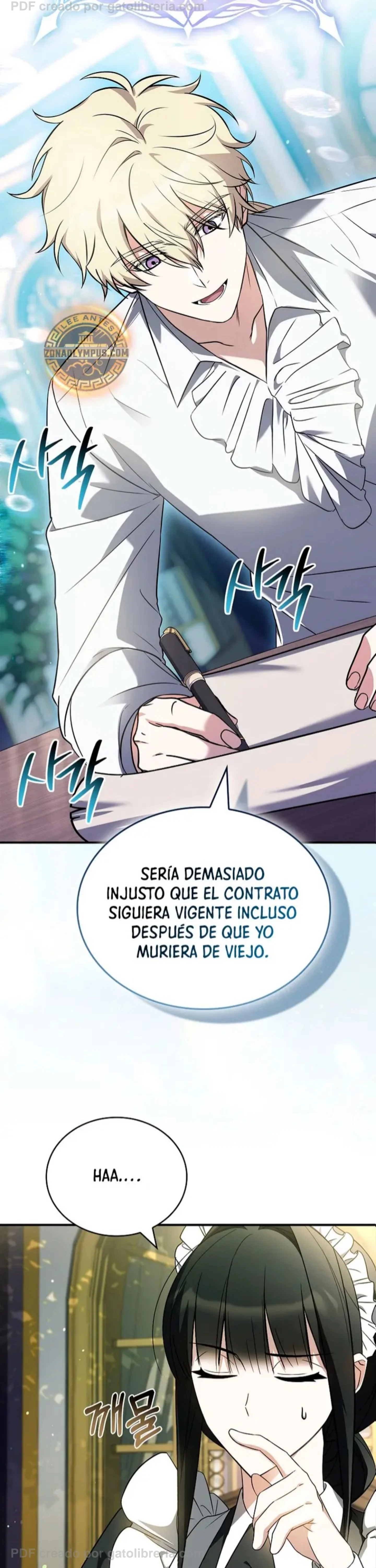 No me interesa ser el sucesor; mejor me dedicaré a sanar. Capítulo 30 - página 34