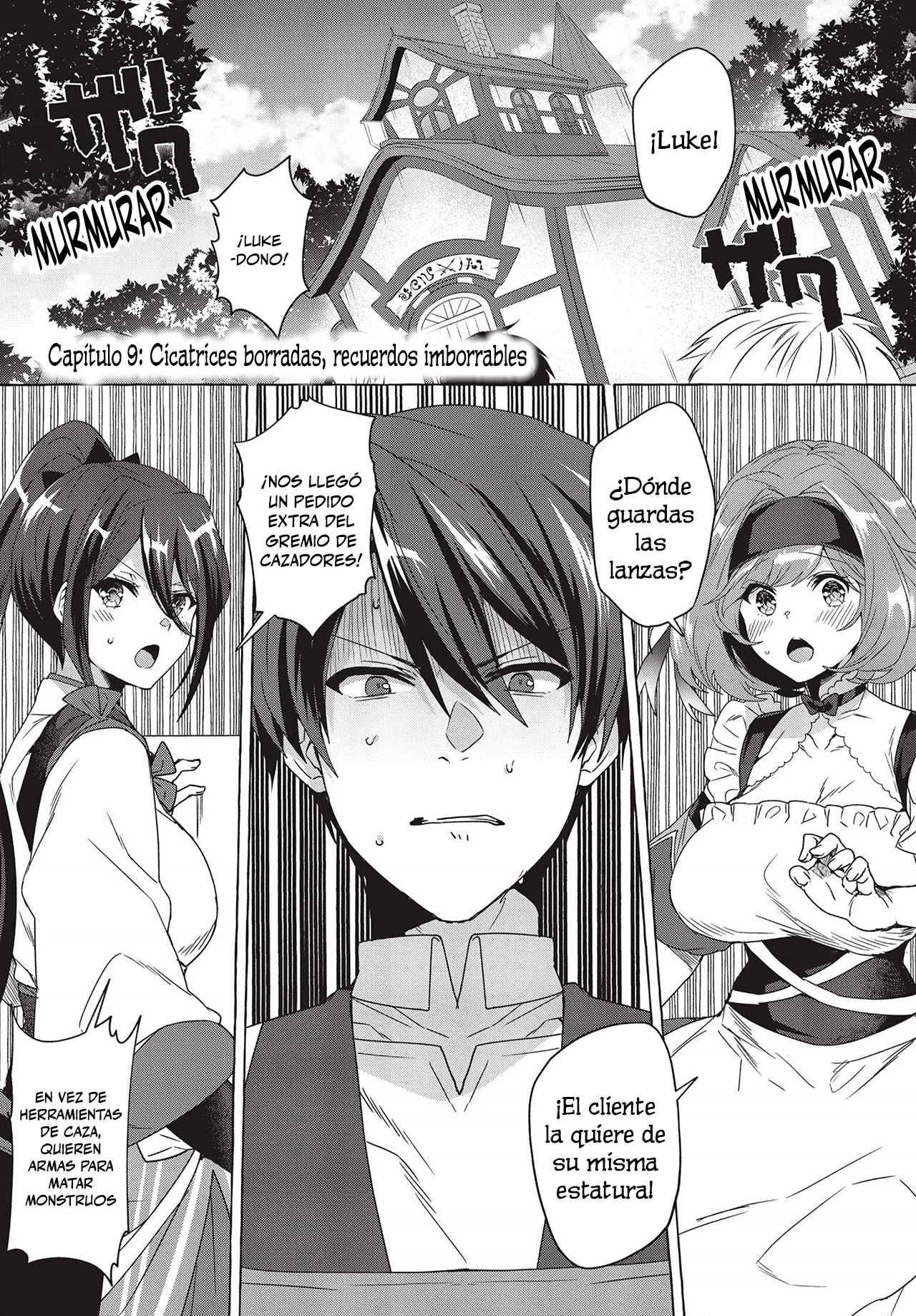 [Shuufuku] Sukiru ga Bannou Chiito-ka Shitanode, Buki-ya demo Hirakou ka to Omoimasu Capítulo 10 - página 1