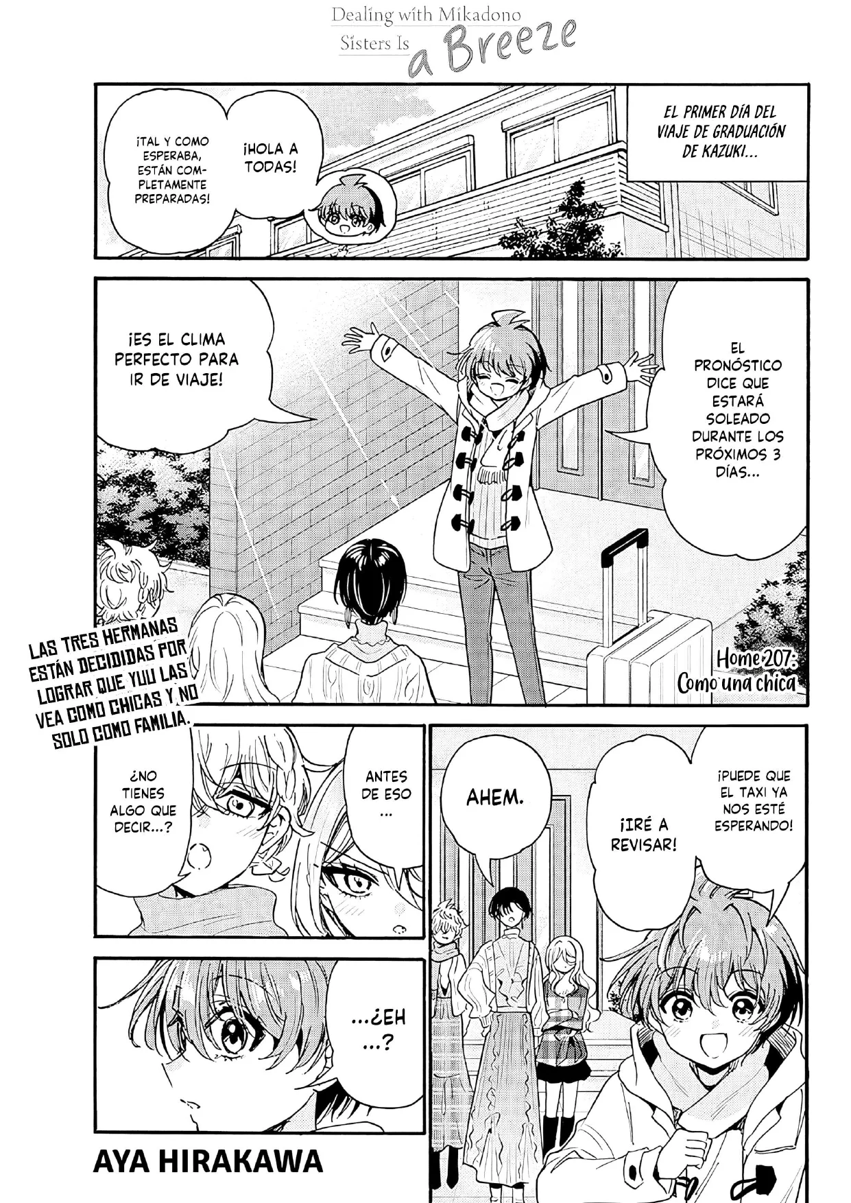 Mikadono Sanshimai wa Angai, Choroi. Capítulo 207 - página 1