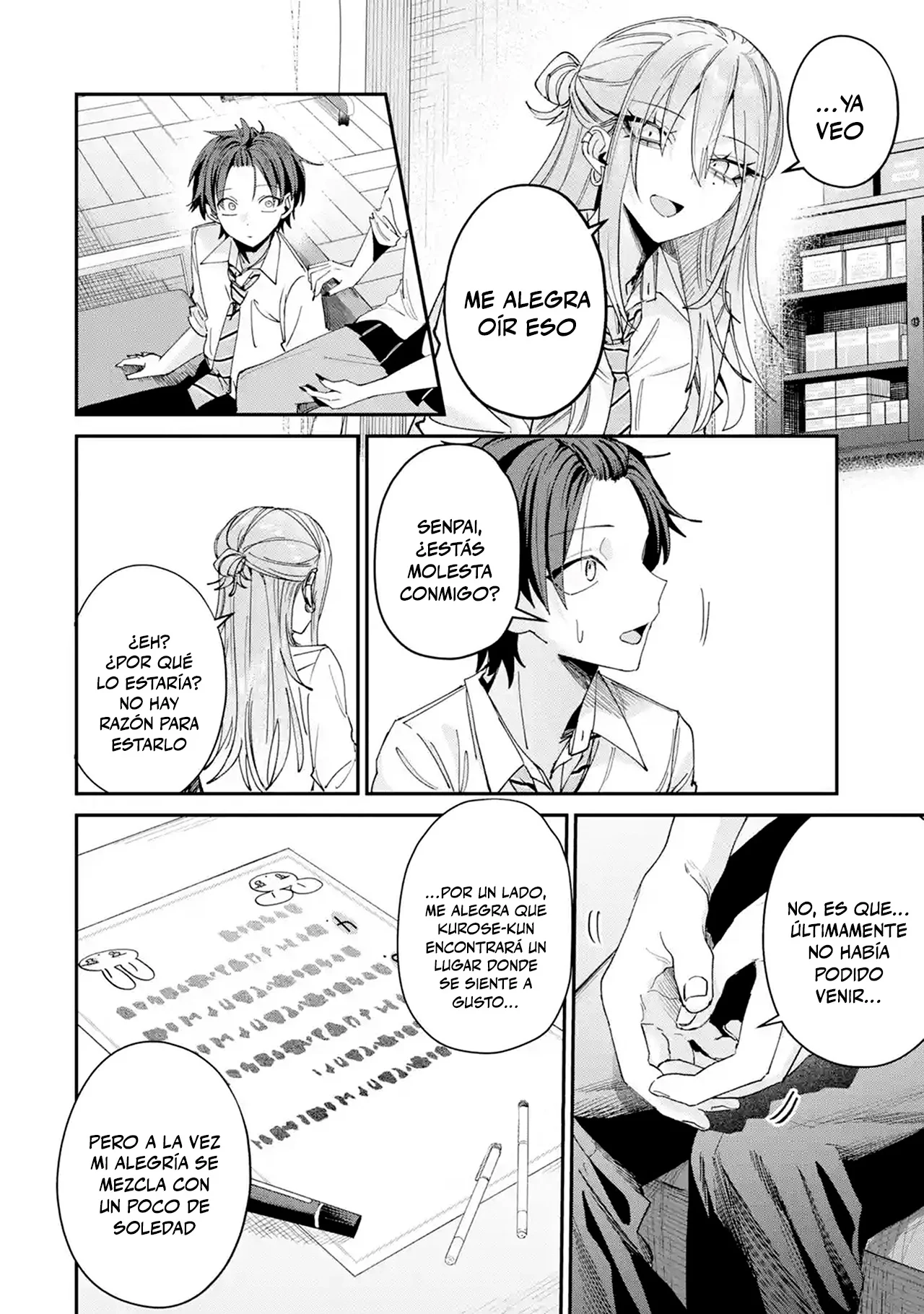 Haimiya-senpai wa Kowakute Kawaii Capítulo 38 - página 12