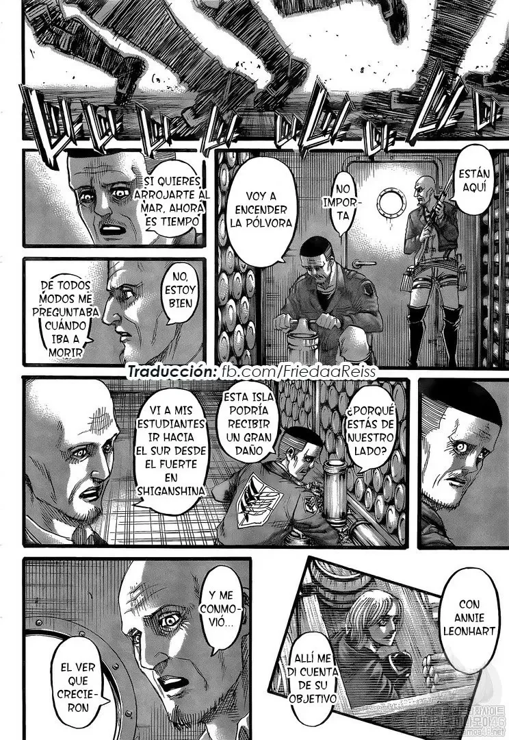 Shingeki no Kyojin Capítulo 129 - página 43