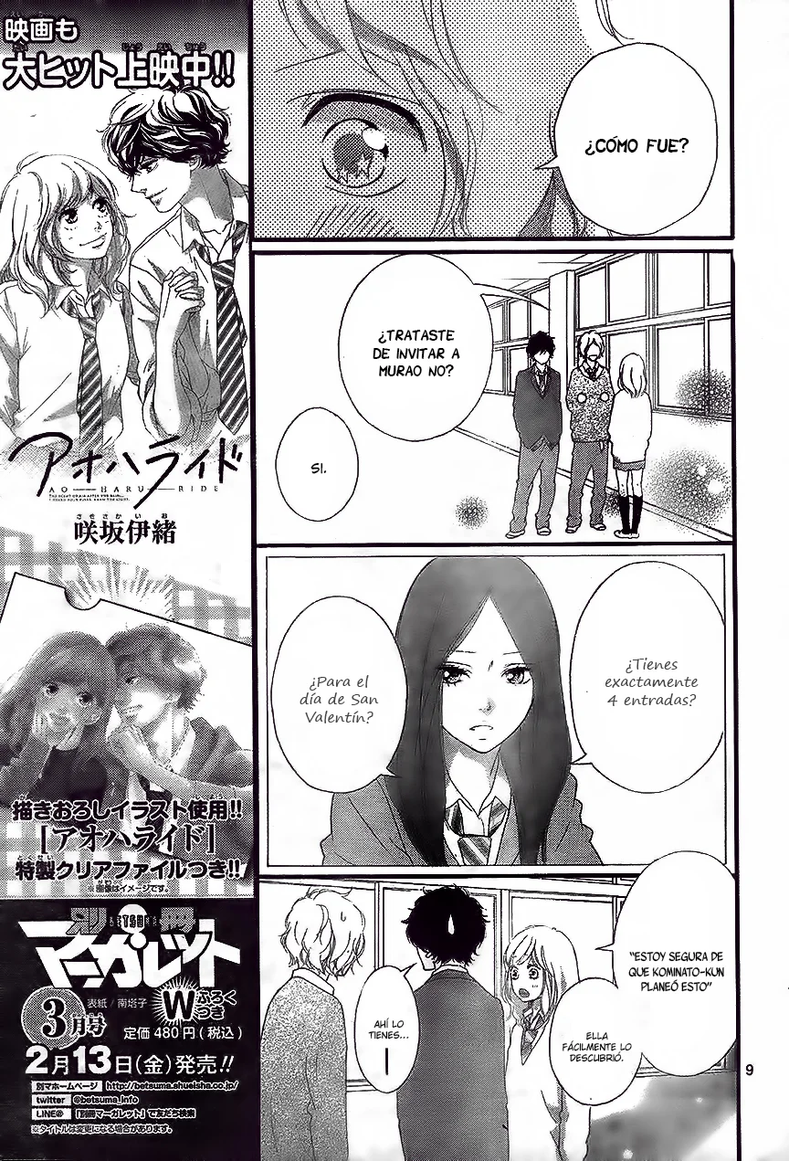 Ao Haru Ride Capítulo 50 - página 11