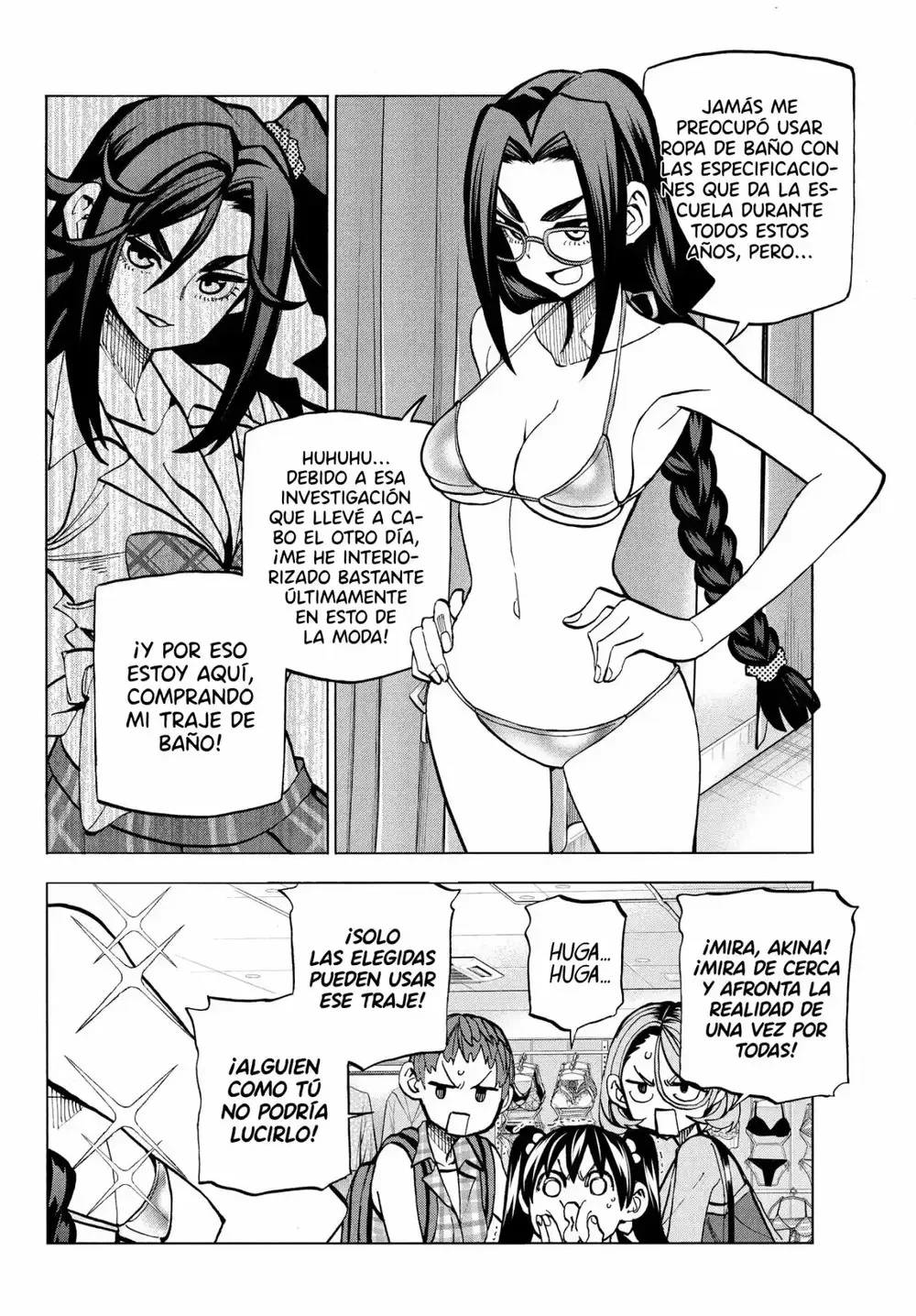 Ponkotsu Fuukiiin to Skaato take ga Futekisetsu na JK no Hanashi Capítulo 17 - página 12