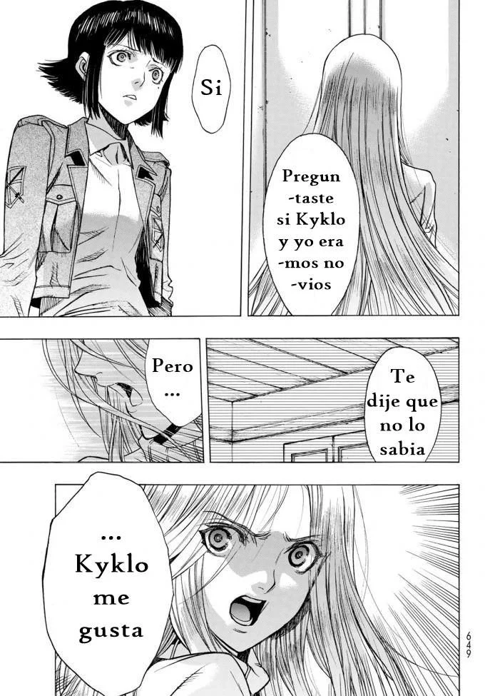 Shingeki no Kyojin: Antes de la Caída Capítulo 52 - página 33